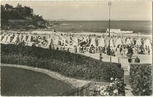 Cartolis Dinard (Ille-et-Vilaine) - La Plage vue des Jardins