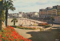 Cartolis Dinard (Ille-et-Vilaine) - La plage de l'Ecluse prise de la terrasse du Cryst ...