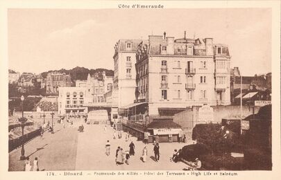 Cartolis Dinard (Ille-et-Vilaine) - La Promenade des Alliés