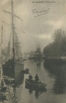 Cartolis Quimper (Finistère) - Vue du Port