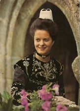 Cartolis Aucune (Finistère) - Jeune Fille en costume de la Bourleden