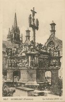 Cartolis Guimiliau (Finistère) - Le Calvaire (XVIe s.)