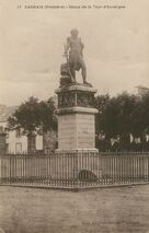 Cartolis Carhaix-Plouguer (Finistère) - Statue de la Tour d'Auvergne