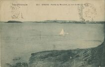 Cartolis Dinard (Ille-et-Vilaine) - Pointe du Moulinet, au loin St-MALO