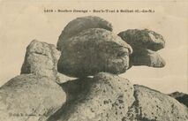 Cartolis Ile-de-Bréhat (Côtes d'Armor) - Rocher étrange