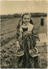 Cartolis Plougastel-Daoulas (Finistère) - Fillette de Plougastel.
