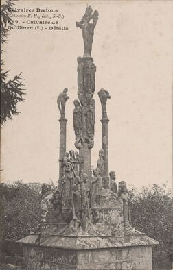 Cartolis Landrévarzec (Finistère) - Calvaire de Quillinen