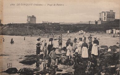 Cartolis Le Conquet (Finistère) - Plage de Porstrez