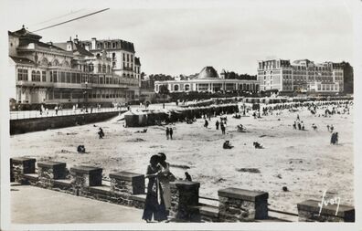 Cartolis Dinard (Ille-et-Vilaine) - La Plage et le petit Casino