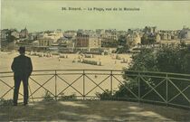 Cartolis Dinard (Ille-et-Vilaine) - La Plage, vue de la Malouine