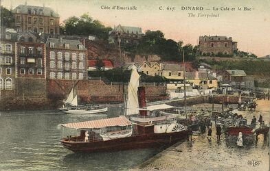 Cartolis Dinard (Ille-et-Vilaine) - La Cale et le Bac