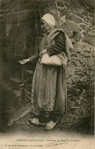 Cartolis Plonévez-du-Faou (Finistère) - CARHAIX (ses environs). - Costume de Plonevez-du-F ...