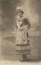 Cartolis Pont-Aven (Finistère) - La reine Des Fleurs d'Ajoncs