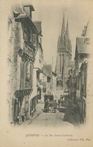 Cartolis Quimper (Finistère) - La Rue Sainte-Catherine