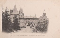 Cartolis Névez (Finistère) - Château du Hénant.