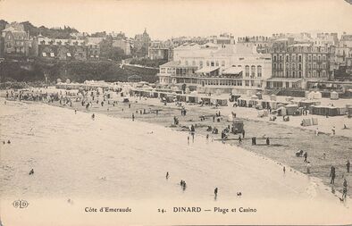 Cartolis Dinard (Ille-et-Vilaine) - Plage et Casino