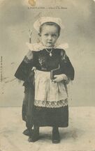 Cartolis Pont-Aven (Finistère) - Allant à la Messe