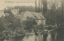 Cartolis Pont-Aven (Finistère) - Vue du cours de l'Aven dans la ville