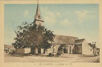 Cartolis Les Fougerêts (Morbihan) - L'Eglise et l'Iff