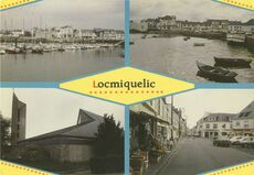 Cartolis Locmiquélic (Morbihan) - Vues diverses du port et de la ville