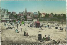 Cartolis Dinard (Ille-et-Vilaine) - Centre de la plage de l'Ecluse
