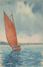 Cartolis Dinard (Ille-et-Vilaine) - Barque de pêche