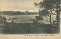 Cartolis Dinard (Ille-et-Vilaine) - La Plage du Prieuré prise de la Vicomté