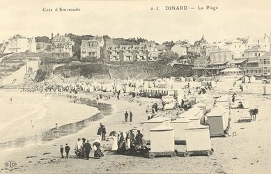 Cartolis Dinard (Ille-et-Vilaine) - La Plage