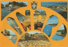 Cartolis Dinard (Ille-et-Vilaine) - La grande plage et le Casino