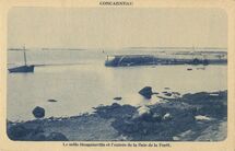 Cartolis Concarneau (Finistère) - Le môle Bougainville et l'entrée de la Baie de l ...