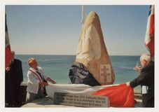 Cartolis Audierne (Finistère) - Inauguration du monument en hommage aux Français  ...