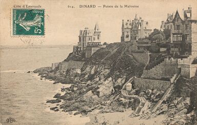 Cartolis Dinard (Ille-et-Vilaine) - Pointe de la Malouine