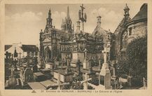 Cartolis Guimiliau (Finistère) - Le Calvaire et l'Eglise