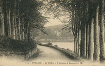 Cartolis Saint-Martin-des-Champs (Finistère) - La Rivière et le Château de Lannuguy