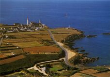 Cartolis Plougonvelin (Finistère) - Vue générale de la Pointe saint Mathieu
