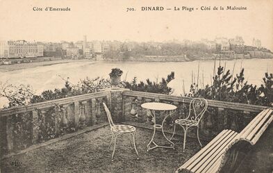 Cartolis Dinard (Ille-et-Vilaine) - La Plage