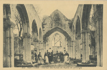 Cartolis Pont-l'Abbé (Finistère) - Intérieur des Ruines de l'Eglise de Lambourg.
