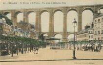 Cartolis Morlaix (Finistère) - Le Kiosque et le Viaduc