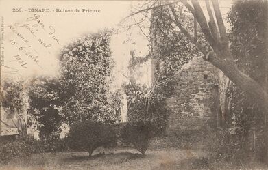 Cartolis Dinard (Ille-et-Vilaine) - Ruines du Prieuré