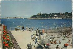 Cartolis Dinard (Ille-et-Vilaine) - La Plage, vue vers St-Malo