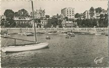 Cartolis Dinard (Ille-et-Vilaine) - La promenade au Claire de Lune vue de l'Estuaire d ...