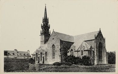 Cartolis Le Conquet (Finistère) - L'Eglise