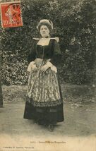 Cartolis Rosporden (Finistère) - Jeune fille de Rosporden