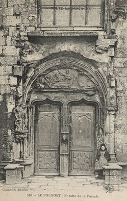 Cartolis Le Folgoët (Finistère) - Porche de la Façade