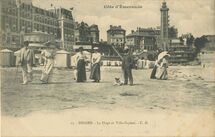 Cartolis Dinard (Ille-et-Vilaine) - La plage et Villa Crystal