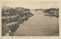 Cartolis Douarnenez (Finistère) - Vue prise du Viaduc sur le Port-Rhu