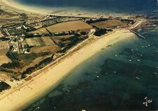 Cartolis Fouesnant (Finistère) - La plage et la pointe de Mousterlin