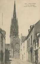 Cartolis Pont-Croix (Finistère) - La Rue Pénanguer