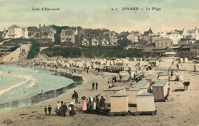 Cartolis Dinard (Ille-et-Vilaine) - La Plage