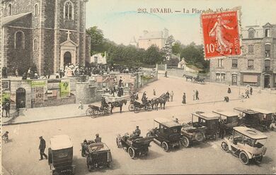 Cartolis Dinard (Ille-et-Vilaine) - La Place de l'Eglise
